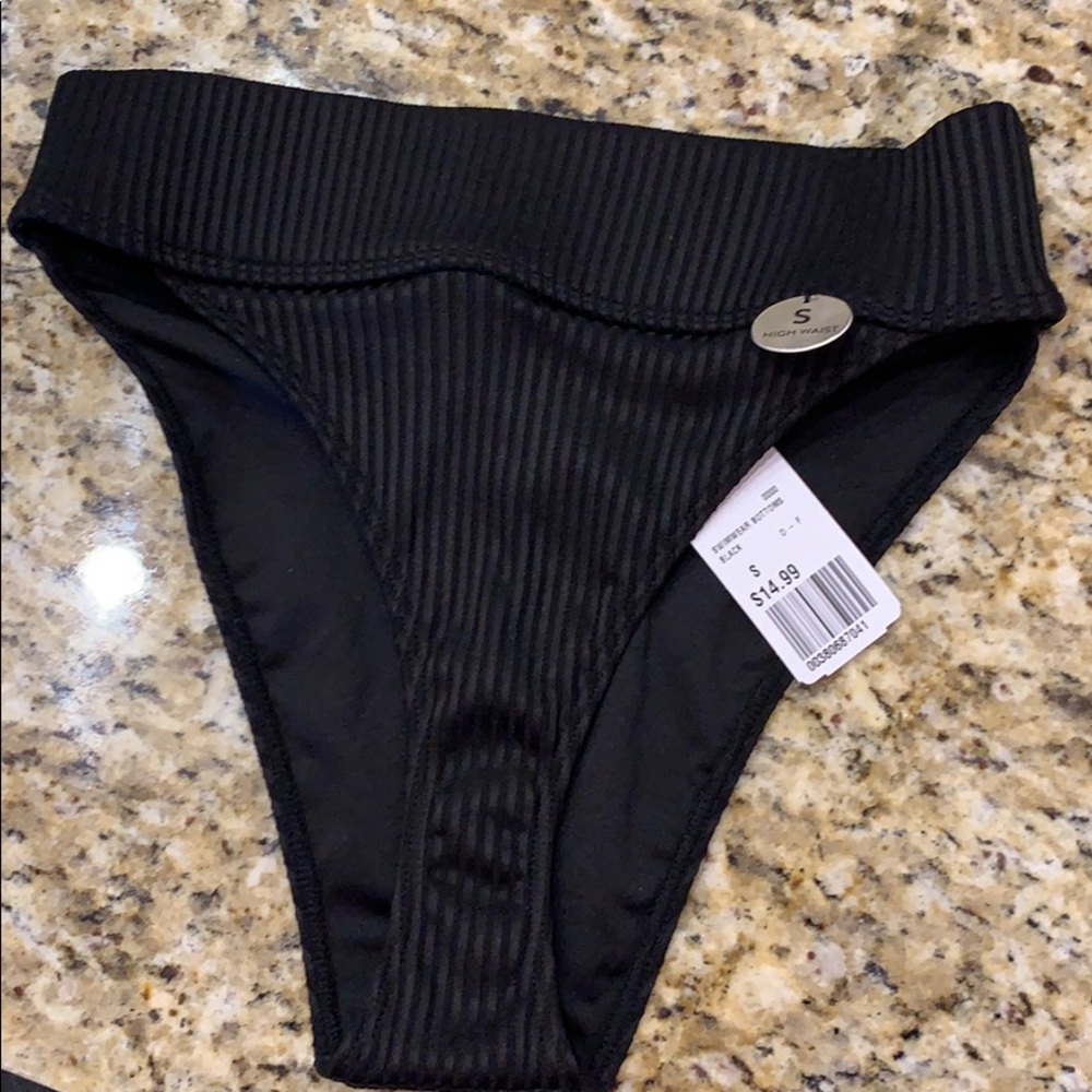 NWT forever 21 high waist bikini bottoms